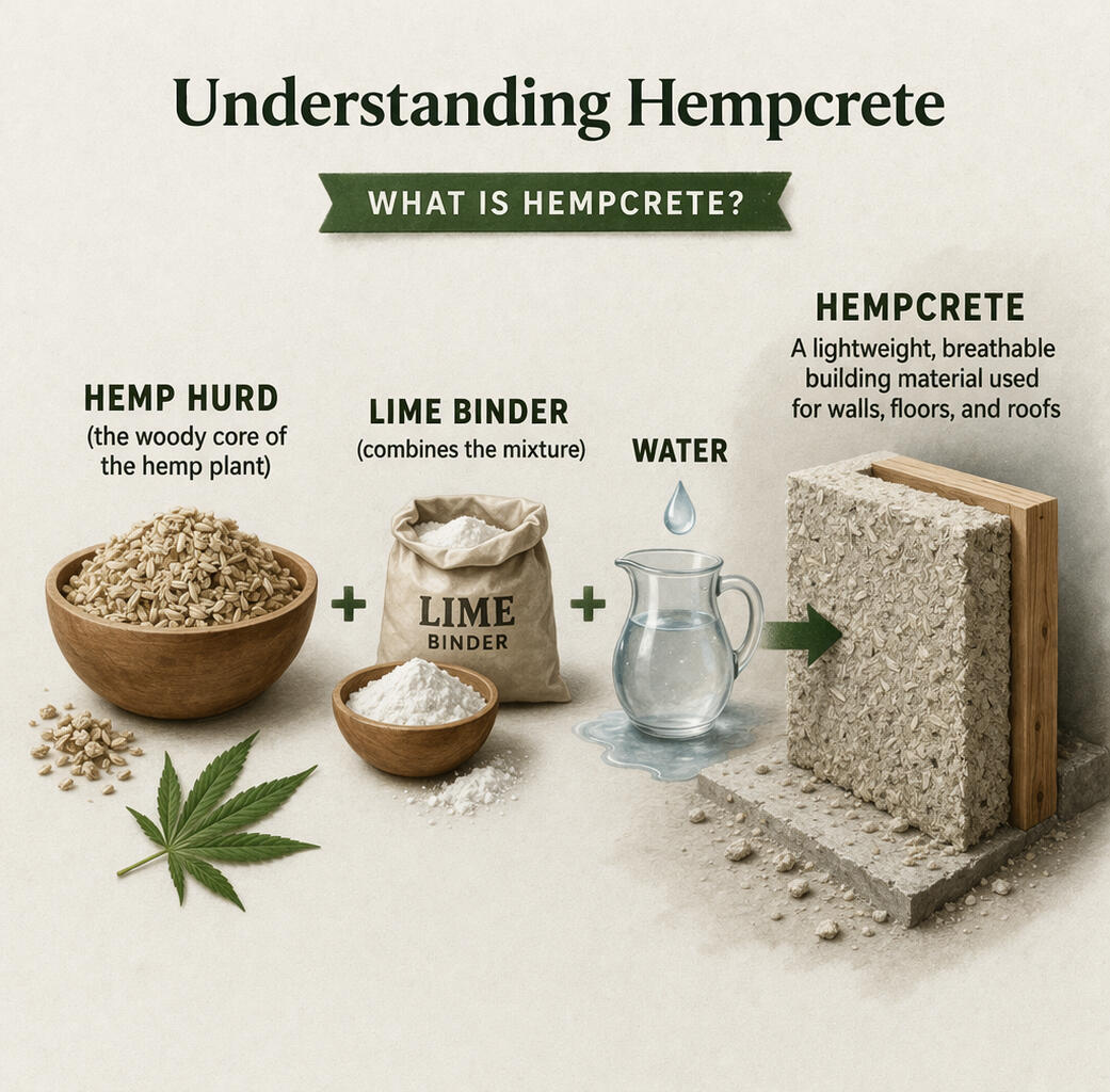 eco friendly hempcrete building materials